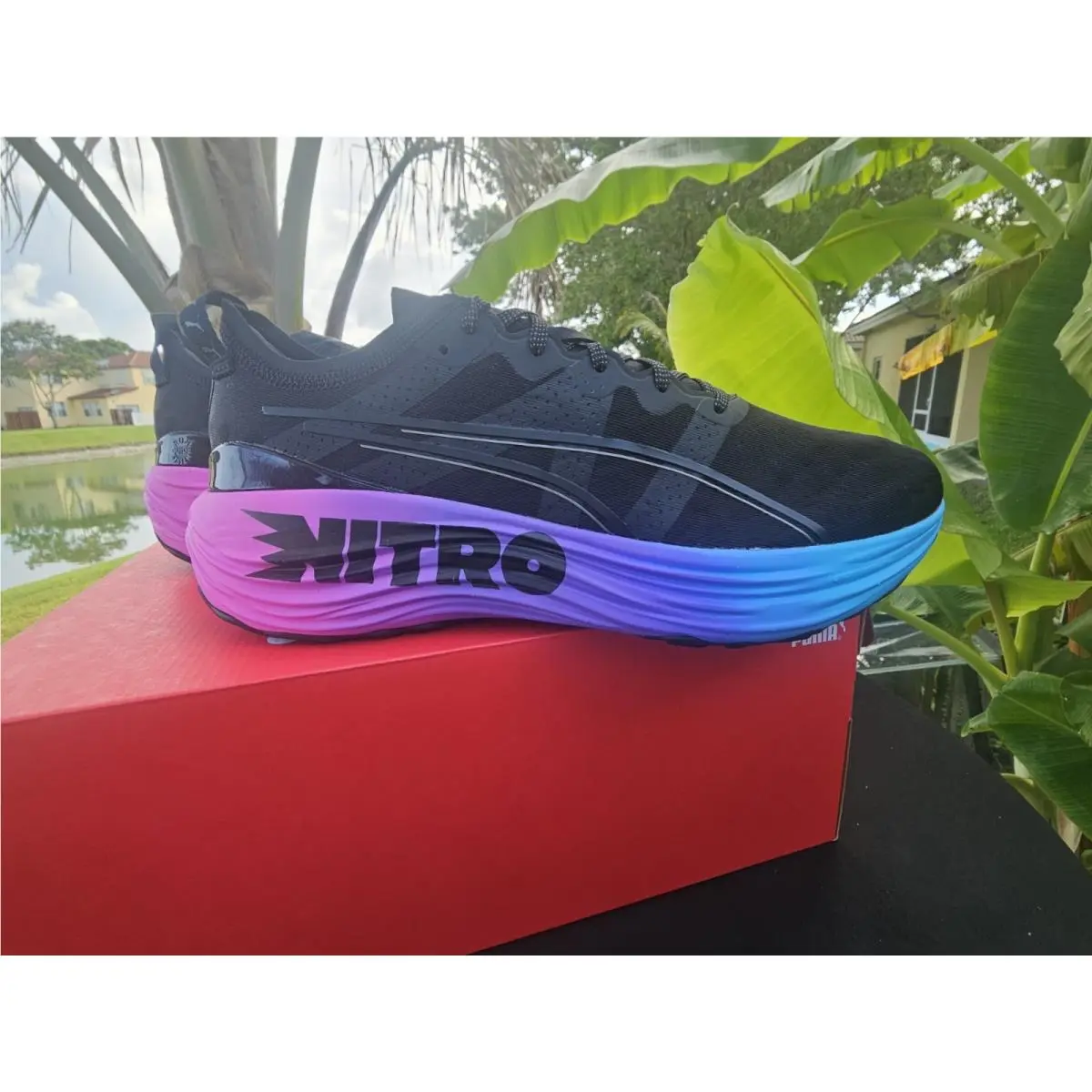 Puma shoes - PUMA ForeverRun Nitro - ForeverRun Nitro - 380007-01 - Black 11