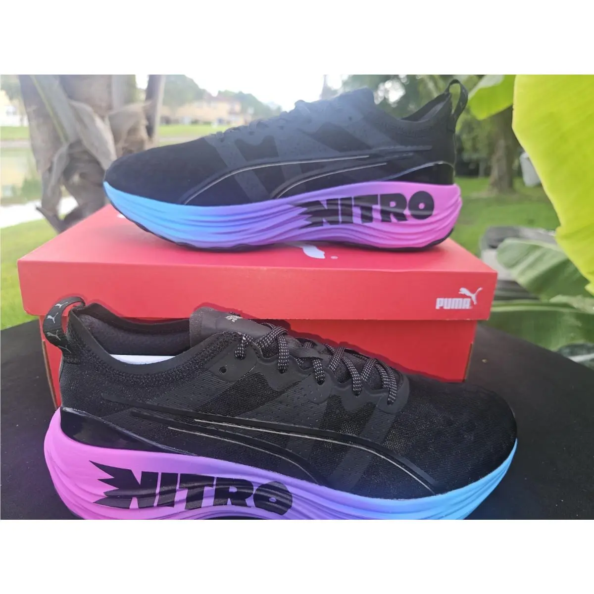 Puma shoes - PUMA ForeverRun Nitro - ForeverRun Nitro - 380007-01 - Black 1