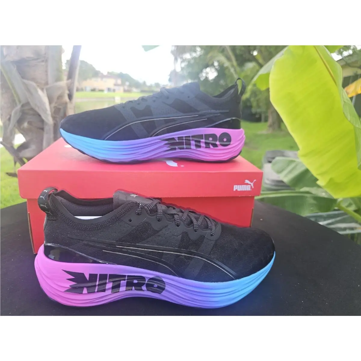 Puma shoes - PUMA ForeverRun Nitro - ForeverRun Nitro - 380007-01 - Black 2