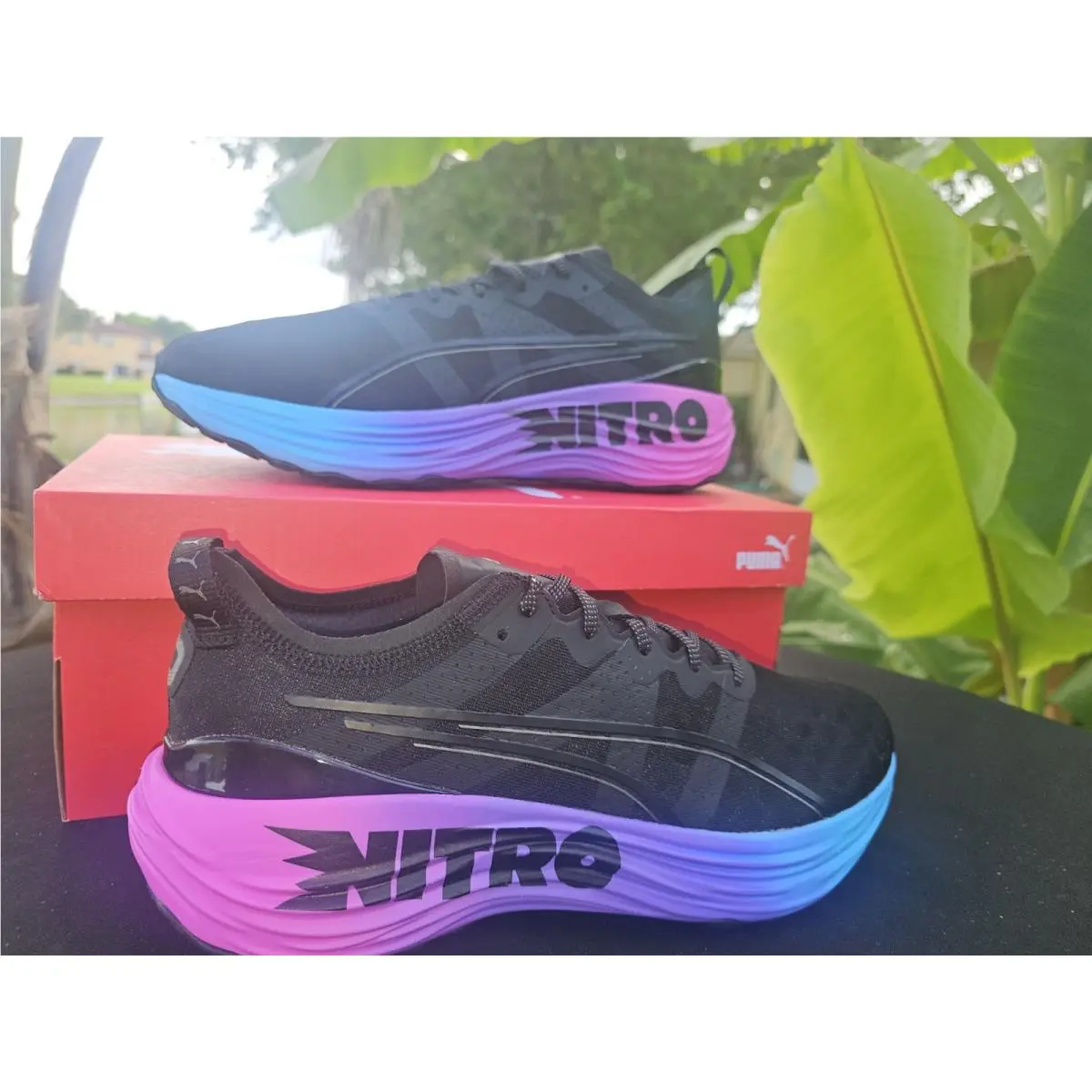 Puma shoes - PUMA ForeverRun Nitro - ForeverRun Nitro - 380007-01 - Black 3