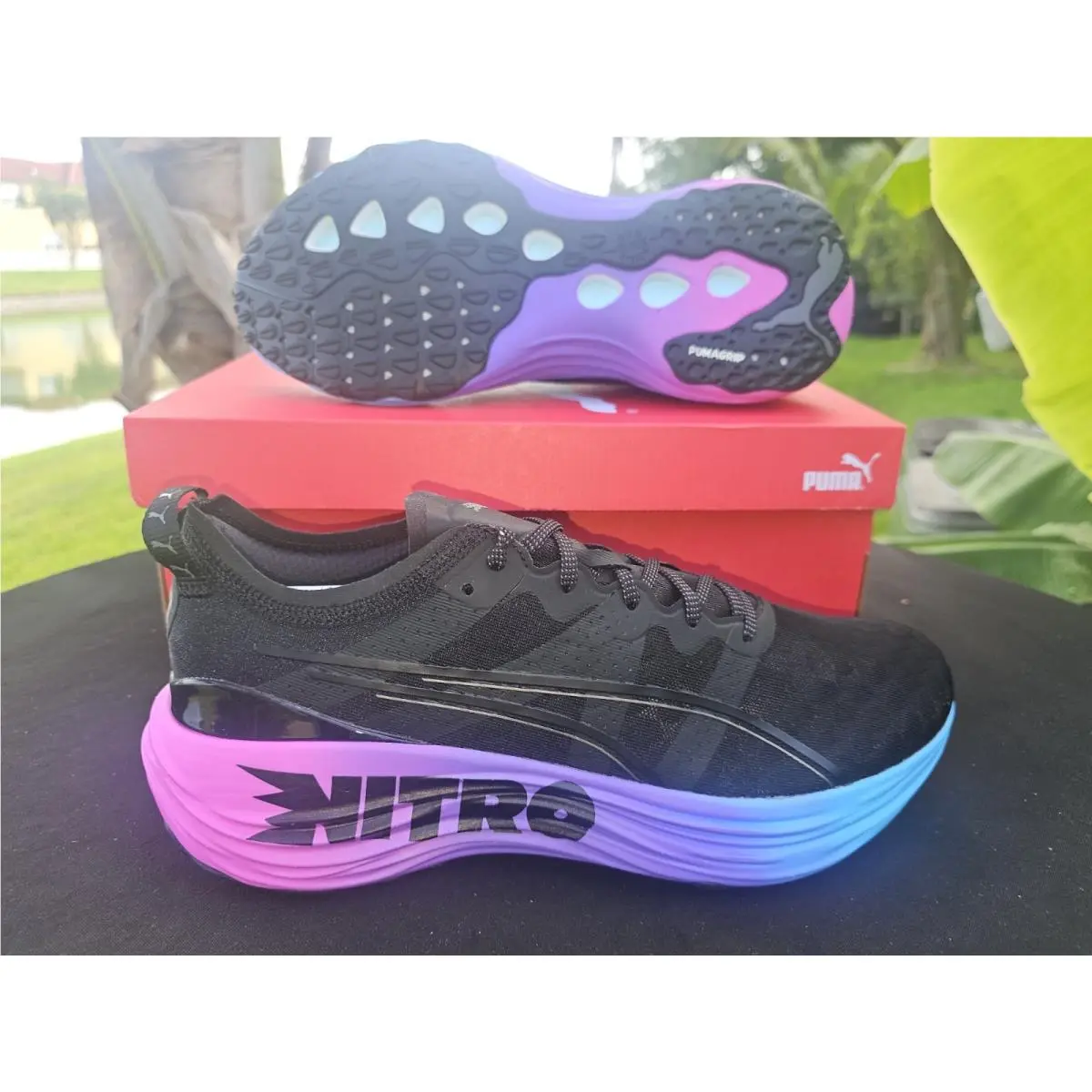 Puma shoes - PUMA ForeverRun Nitro - ForeverRun Nitro - 380007-01 - Black 4