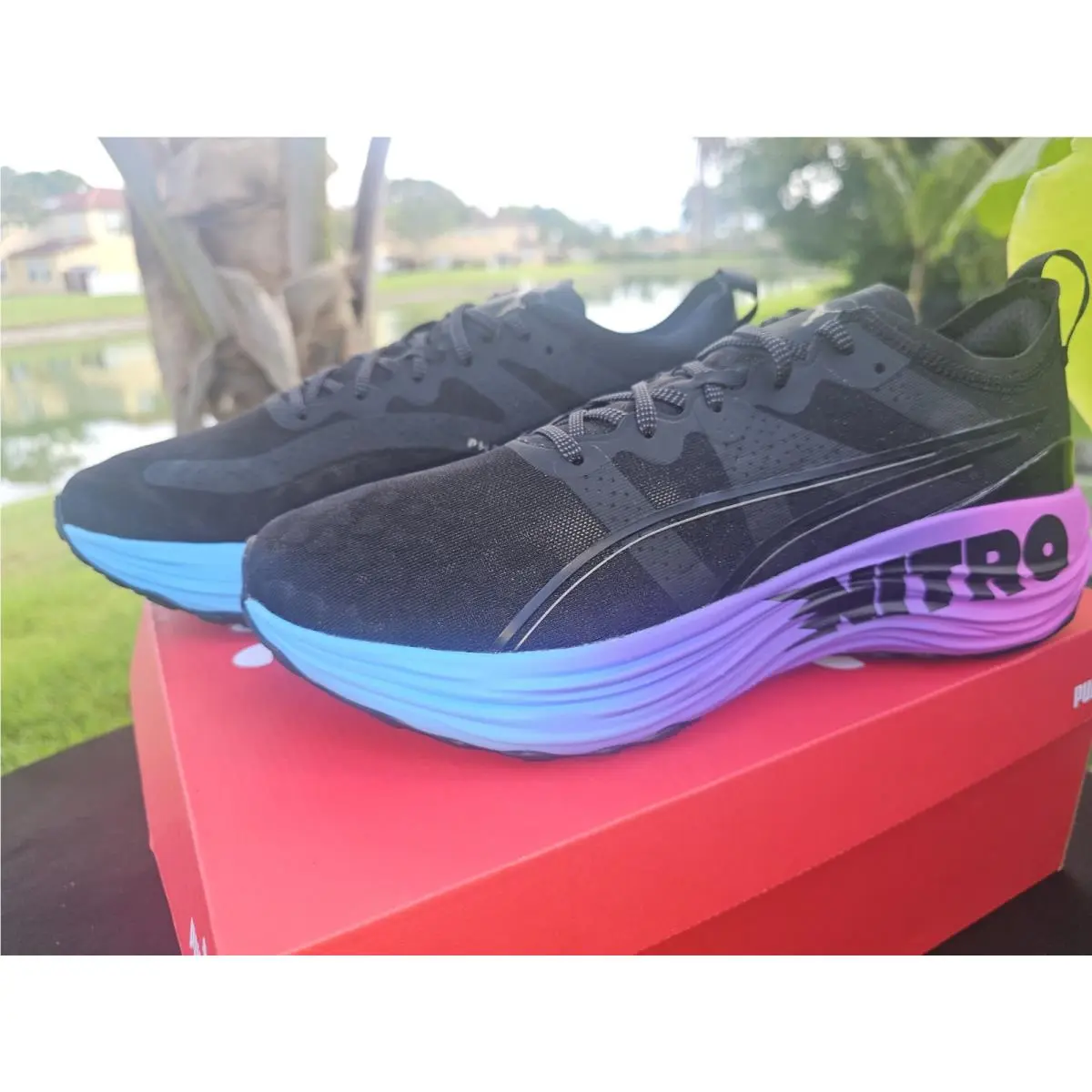 Puma shoes - PUMA ForeverRun Nitro - ForeverRun Nitro - 380007-01 - Black 6