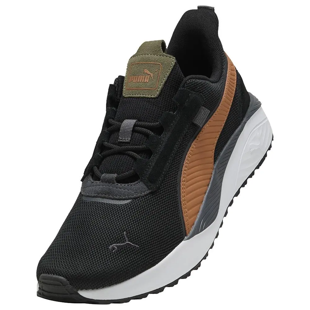 Puma shoes - PUMA Pacer 23 Street Suede Lace Up - 40327207 - Black (UPC: 198551589621) 4