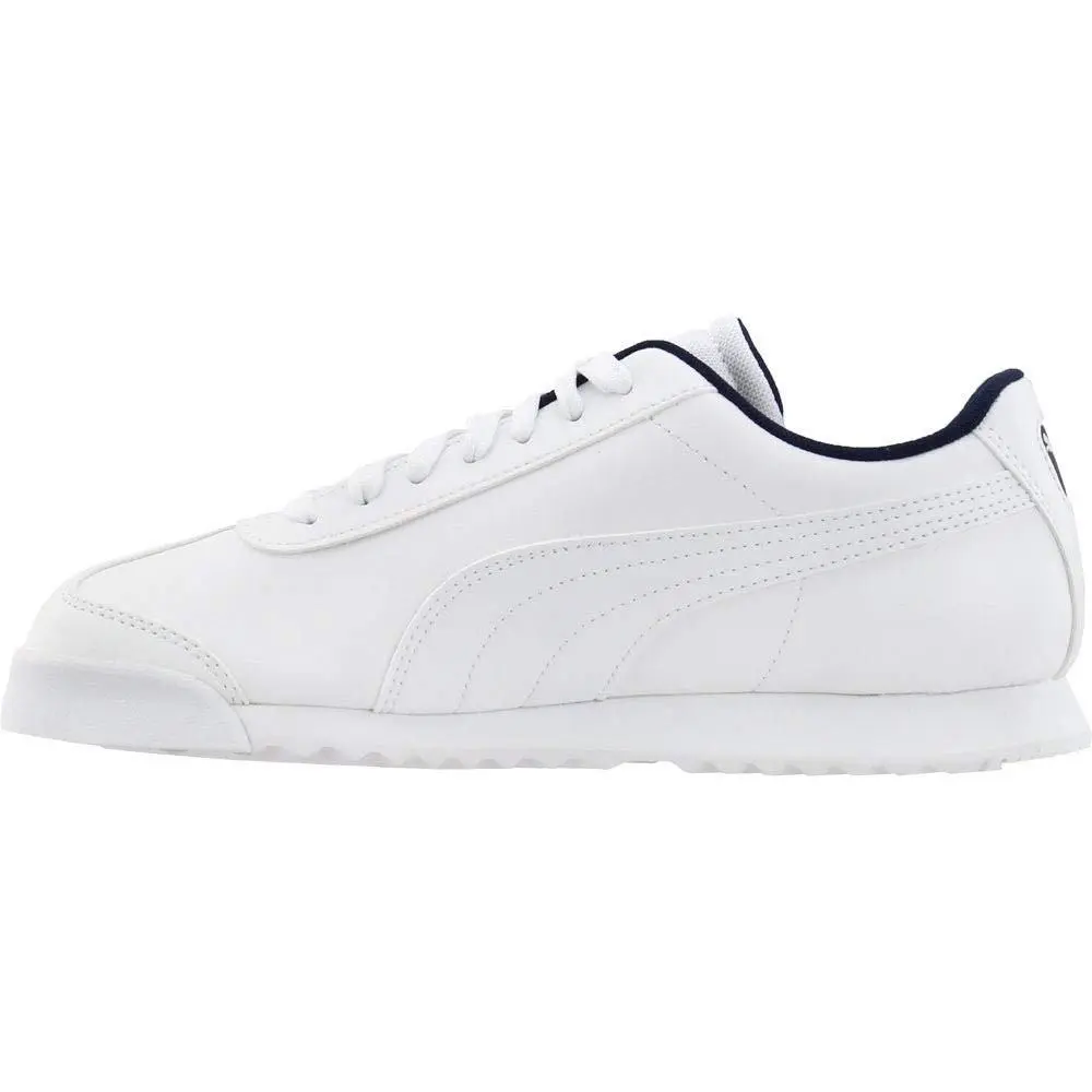 Puma shoes - 33997302-100-5 M US Big Kid - White-Peacoat (UPC: 193525823343) 2