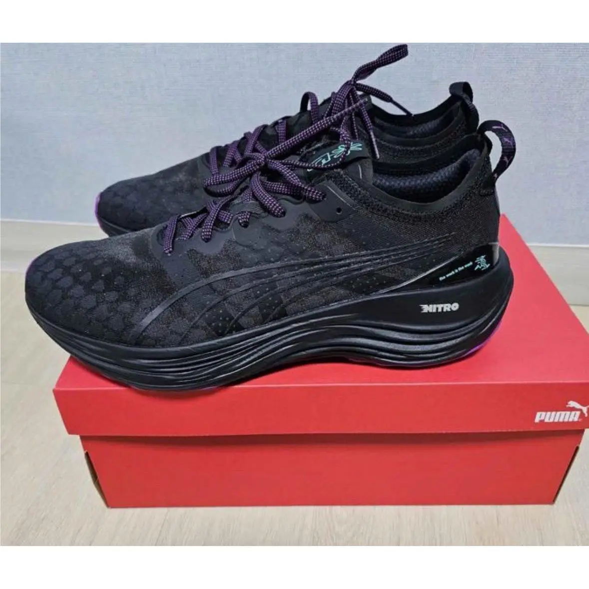 Puma shoes - PUMA ForeverRun Nitro - ForeverRun Nitro - Black 6