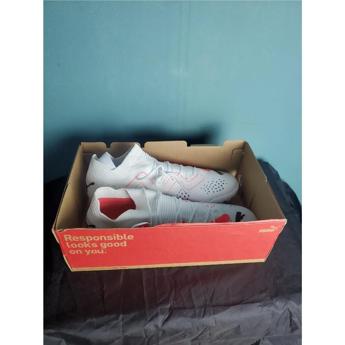 Puma shoes - Puma Future Match Turf Soccer Cleats - 10718401 - White 10
