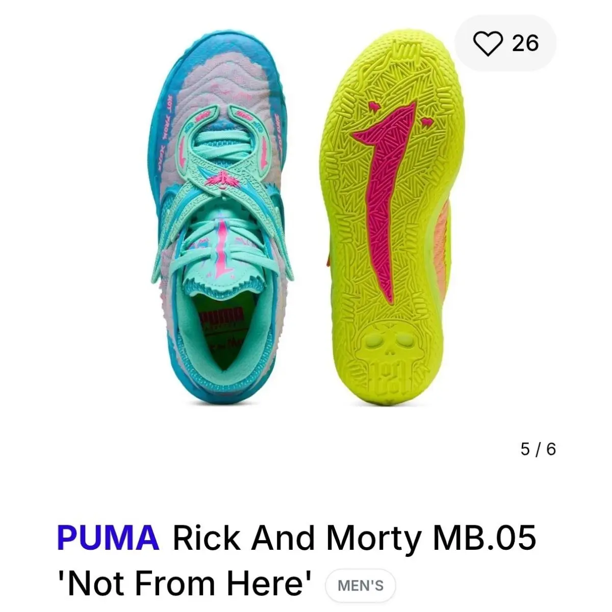 Puma shoes - PUMA MB 05 - 312130-01 - Multicolor 4