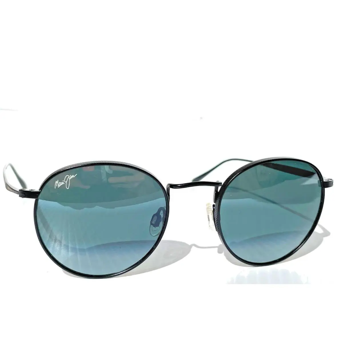 Maui Jim Nautilus Black Titanium Polarized Black Lens Sunglass 544-2M