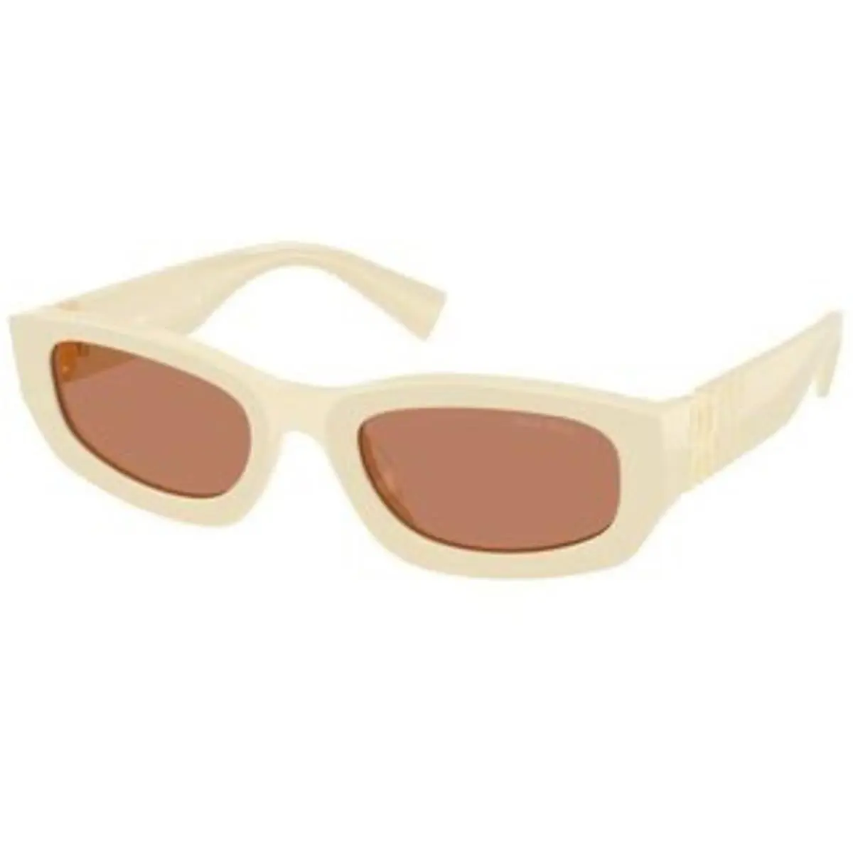 Miu Miu MU B 04 S Milk Brown Polyamide Standard 21D90Q Sunglasses