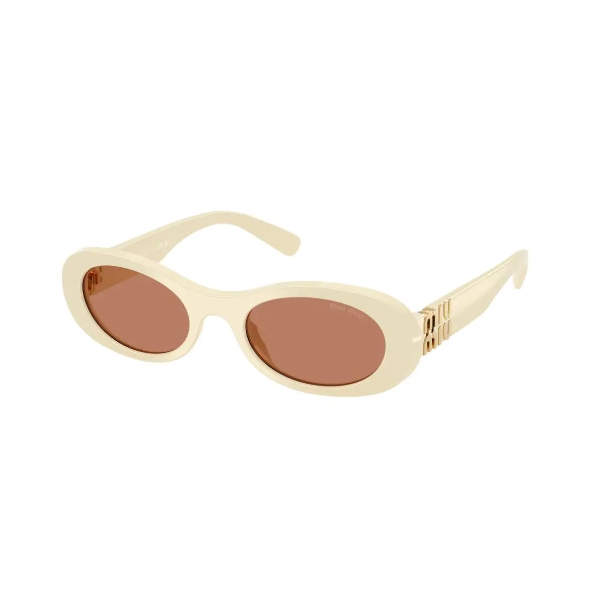 Miu Miu MU 06ZS 21D90Q Milk Brown 50 mm Women`s Sunglasses