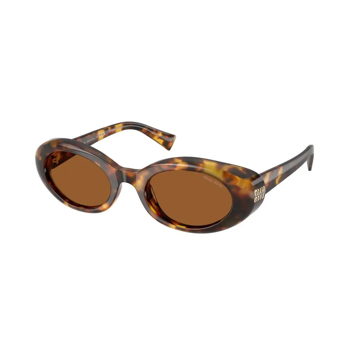 Miu Miu MU B09S 14L20V Honey Havana Dark Bronze 52 mm Women`s Sunglasses