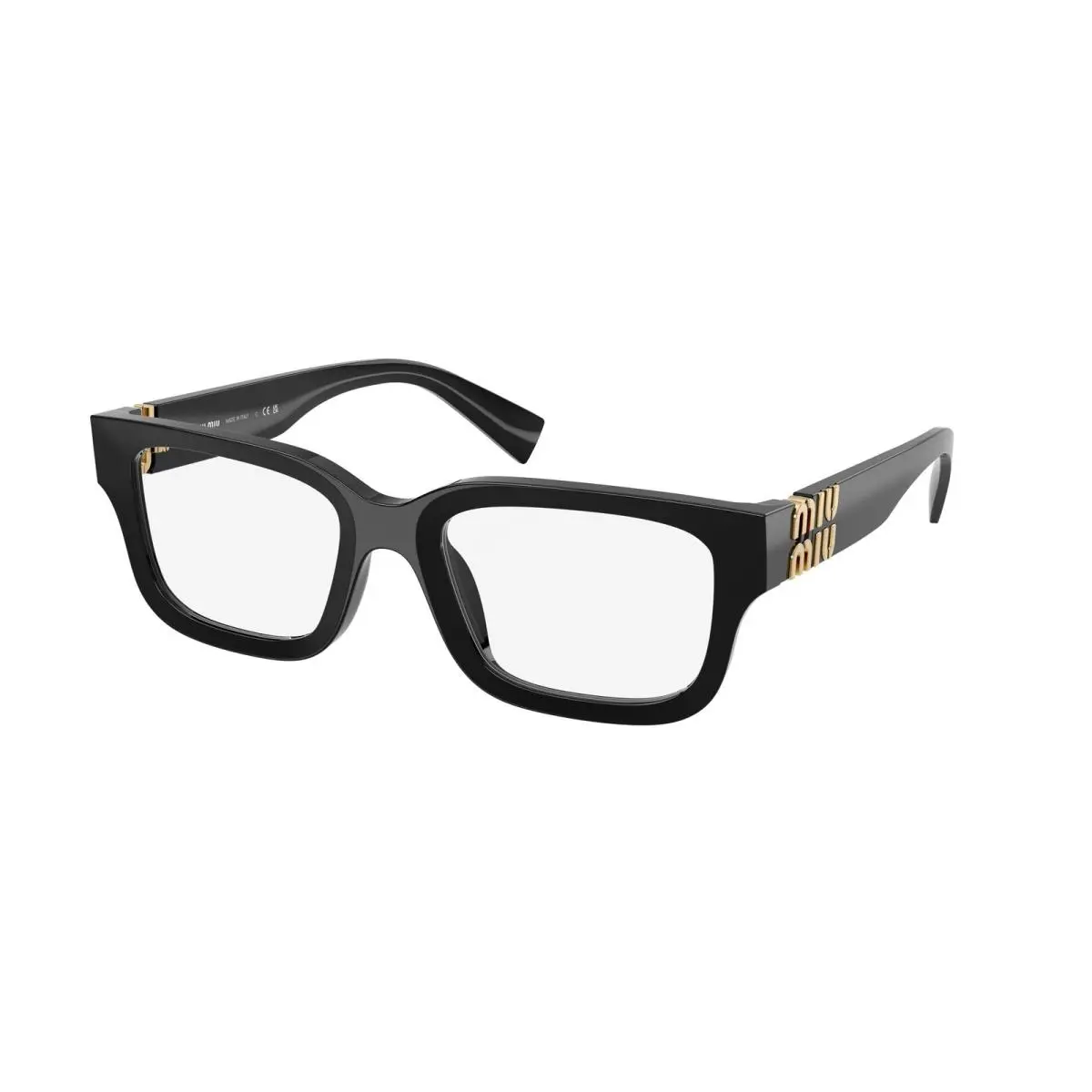 Miu Miu 02YV Eyeglasses 16K1O1 Black