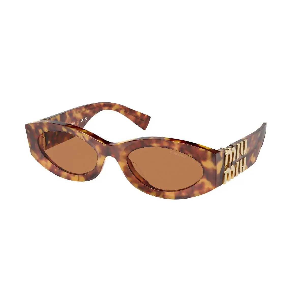 Miu Miu MU 11 WS 0mu 11ws Havana Brown 4BW2Z1 Sunglasses