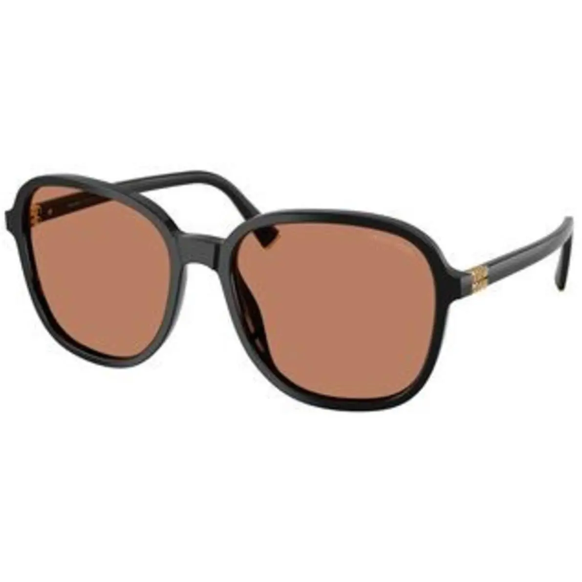Miu Miu MU B 01 SF Black Brown Polyamide Standard 16K90Q Sunglasses