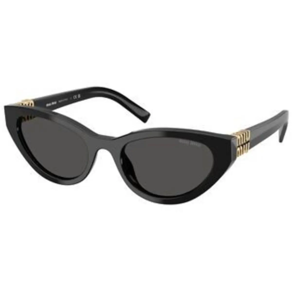 Miu Miu MU A 04 S Black Dark Grey Polyamide Standard 16K08Z Sunglasses