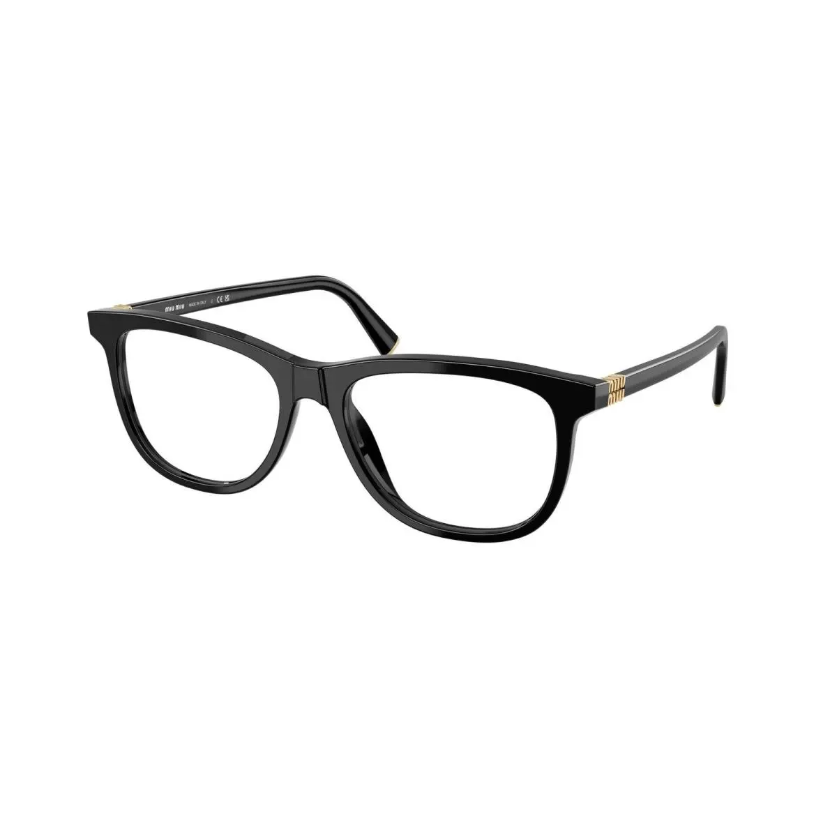 Miu Miu MU 01 WV Black Demo Lens 16K1O1 Eyeglasses