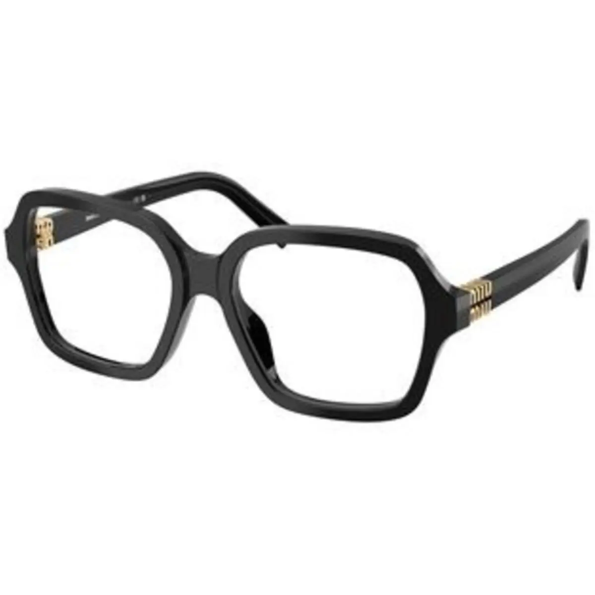 Miu Miu MU 03 YV Black Demo Lens 16K1O1 Eyeglasses