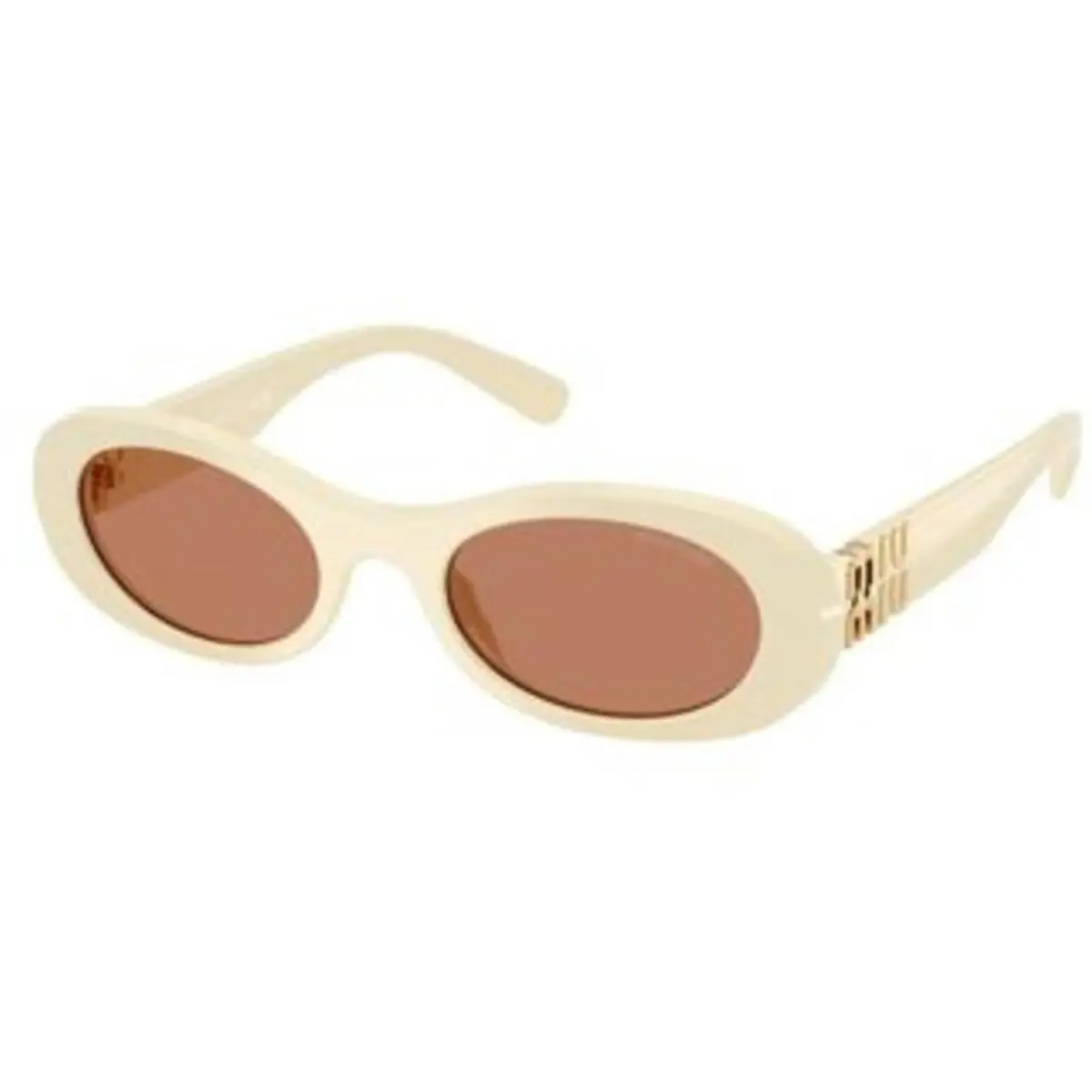 Miu Miu MU 06 ZS Milk Brown Polyamide Standard 21D90Q Sunglasses