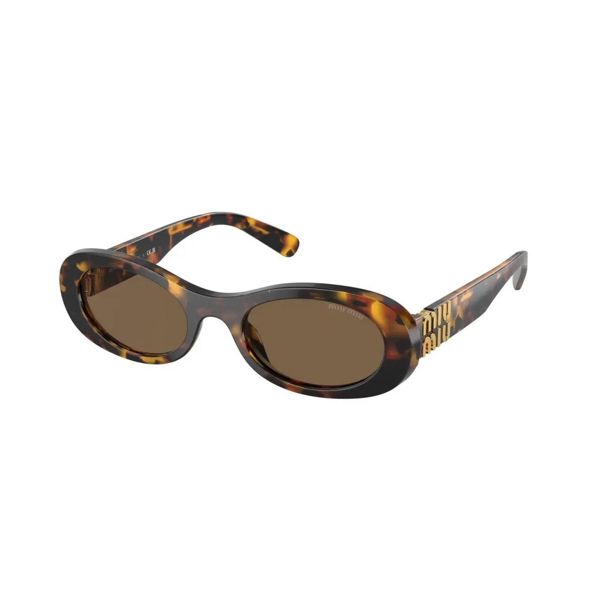 Miu Miu MU 06ZS VAU06B Havana Dark Brown 50 mm Women`s Sunglasses