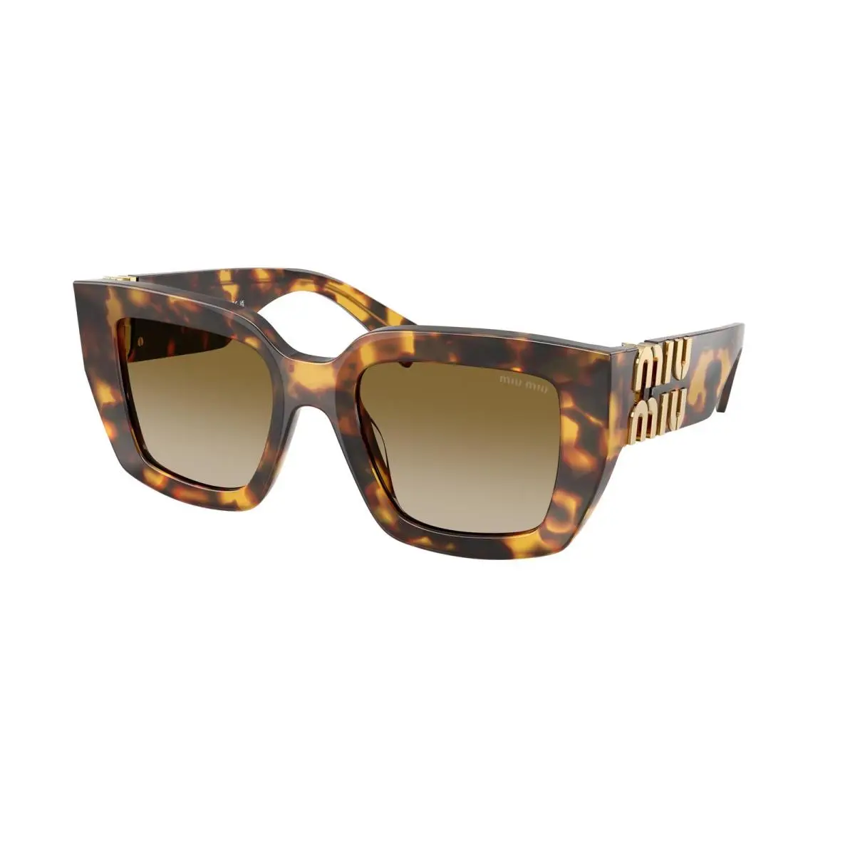 Miu Miu MU B05S 14L20U Honey Havana Brown Gradient 51 mm Women`s Sunglasses