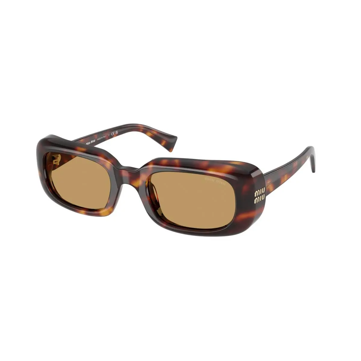 Miu Miu MU B13SF 27L10Y Havana Brown 52 mm Women`s Sunglasses