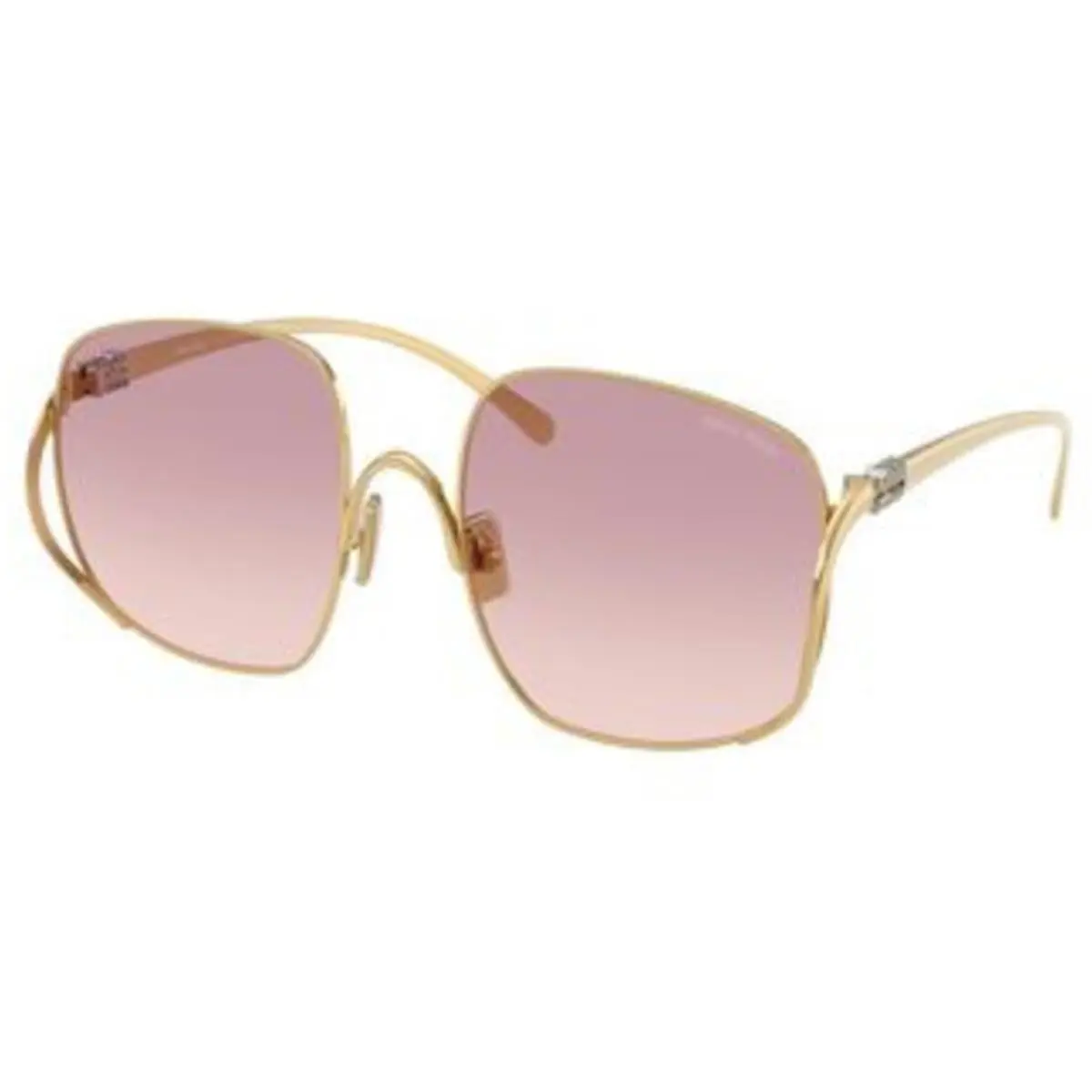 Miu Miu MU A 57 S Gold Brown Gradient Dark Violet Polyamide Standard 5AK40S Sun