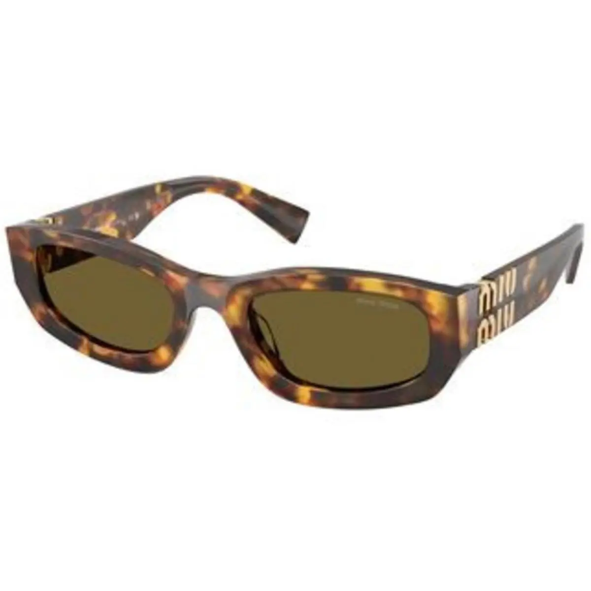 Miu Miu MU B 04 SF Havana Honey Dark Brown Polyamide Standard 14L09Z Sunglasses