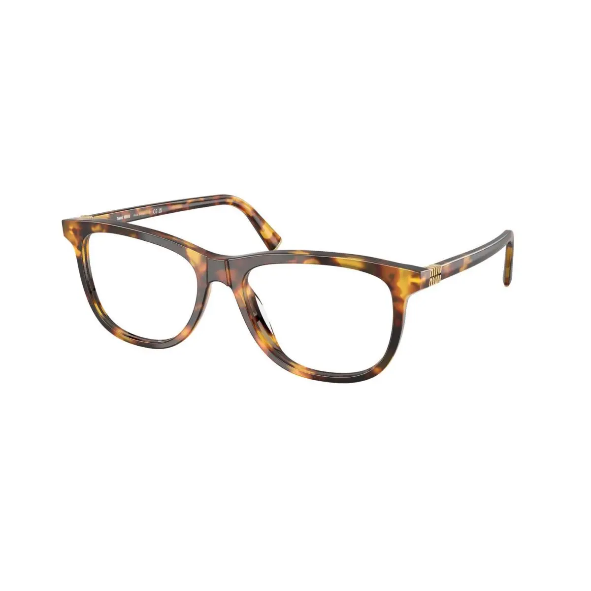 Miu Miu MU 01 WV Honey Havana Demo Lens 14L1O1 Eyeglasses
