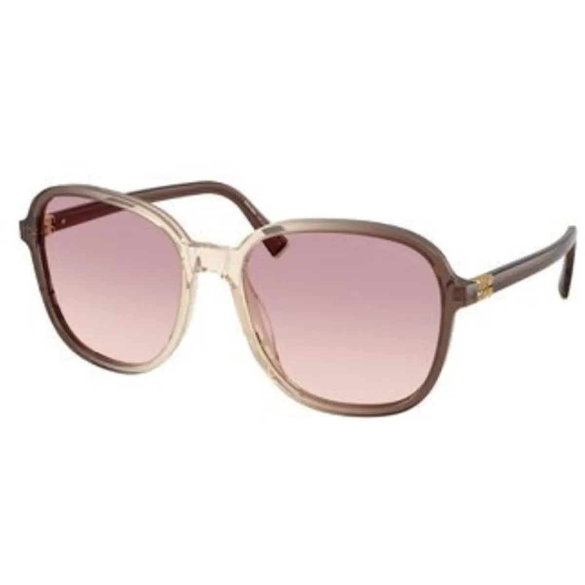 Miu Miu MU B 01 SF Brown Gradient Light Brown Brown Gradient Violet Polyamide s