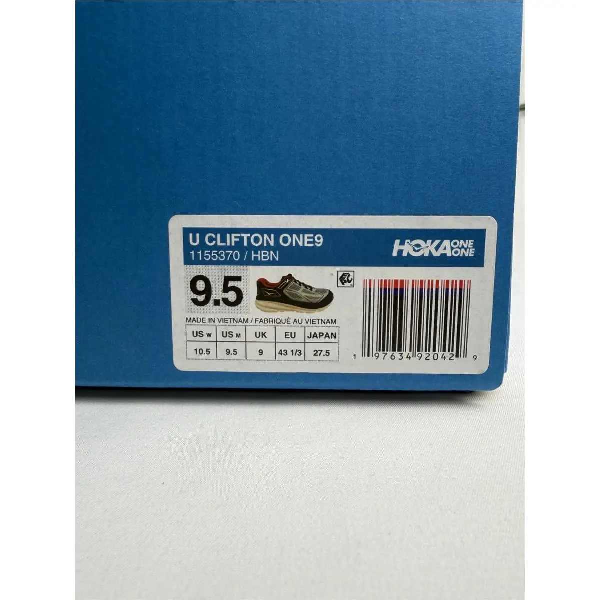 Hoka shoes - Hoka One One Clifton 9 - 1155370 - Black 5