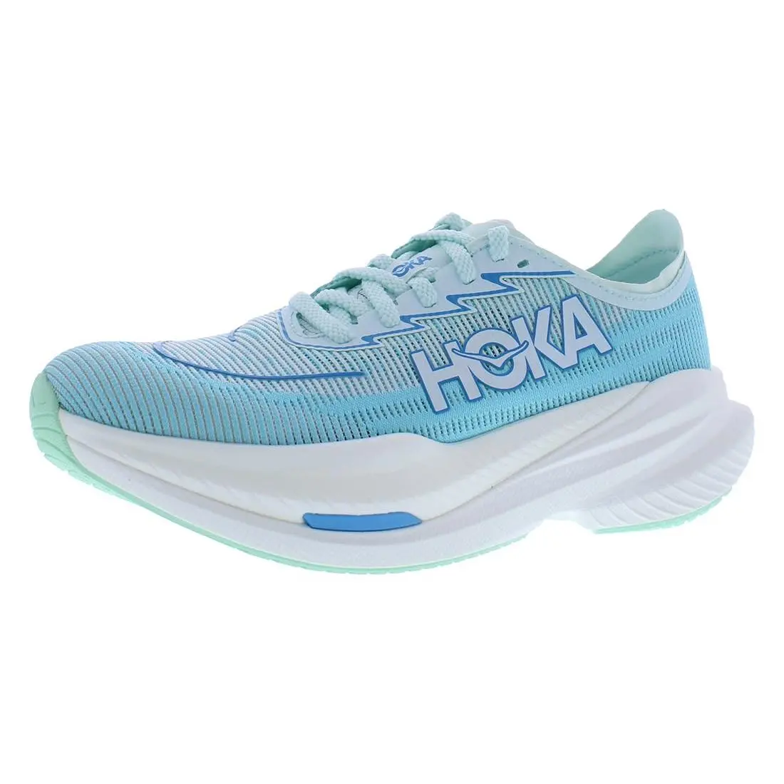 Hoka Women’s Mach X 2 Running Shoes Blue Spark Speed Trainer