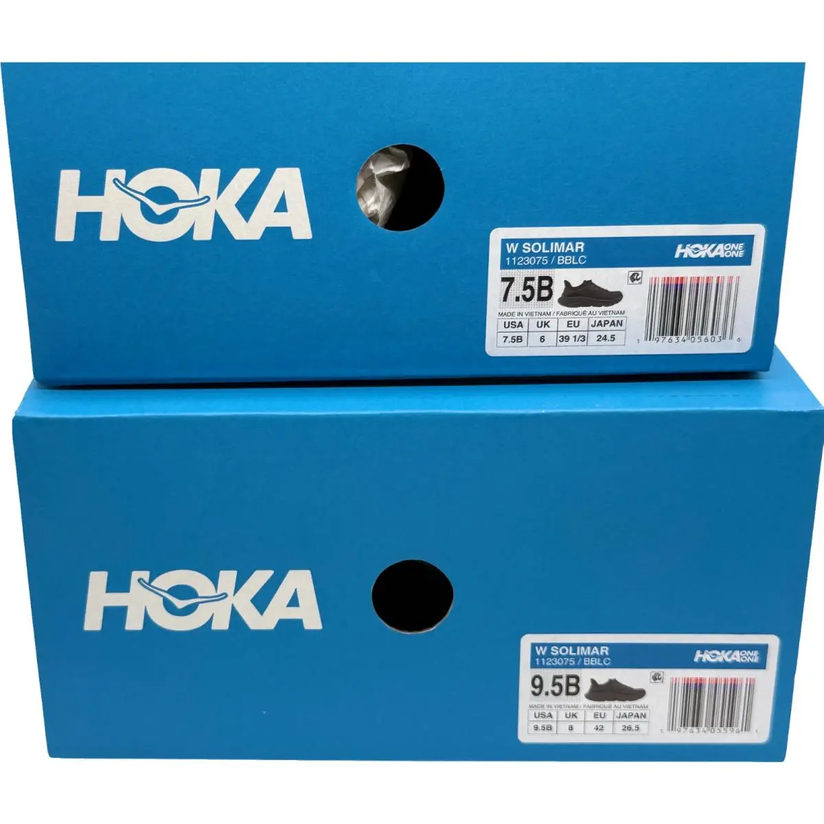 Hoka shoes - Hoka One One Solimar - One One Solimar - 1123075-BBLC - Black/Black 8