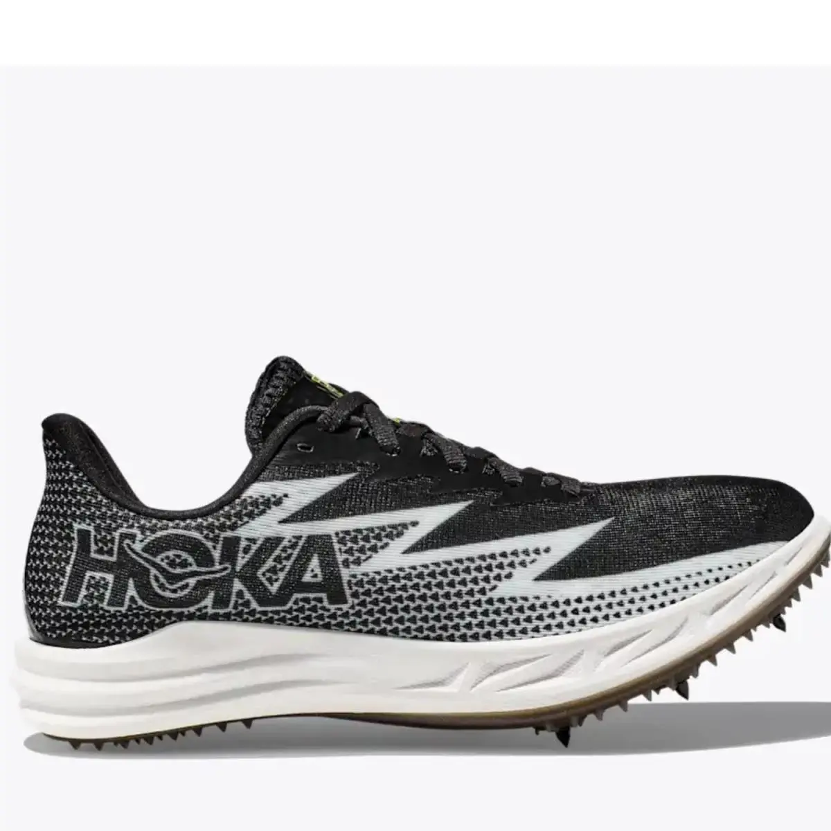 Hoka One One Crescendo 1134520-BWHT Women`s US 9.5 Black Running Spikes RHS8399