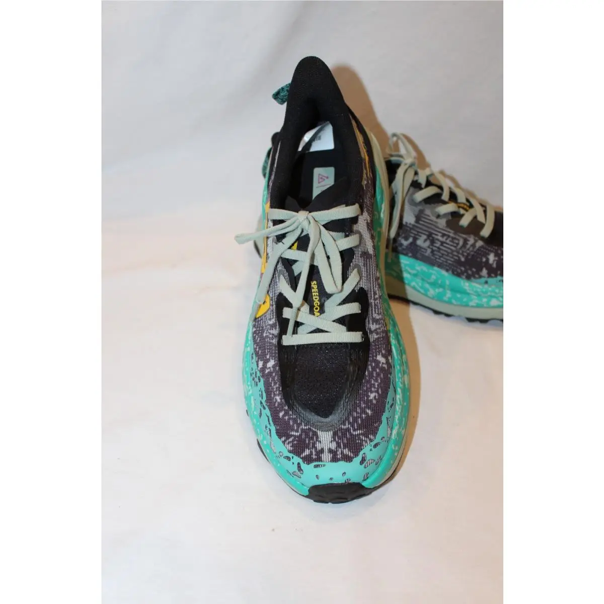 Hoka shoes - BLACK GREEN 1