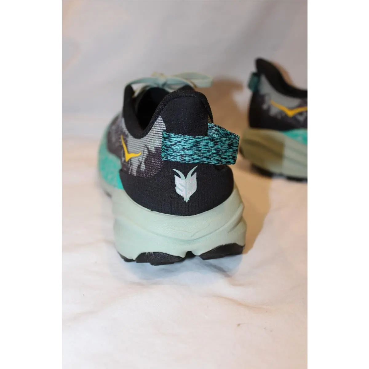 Hoka shoes - BLACK GREEN 3