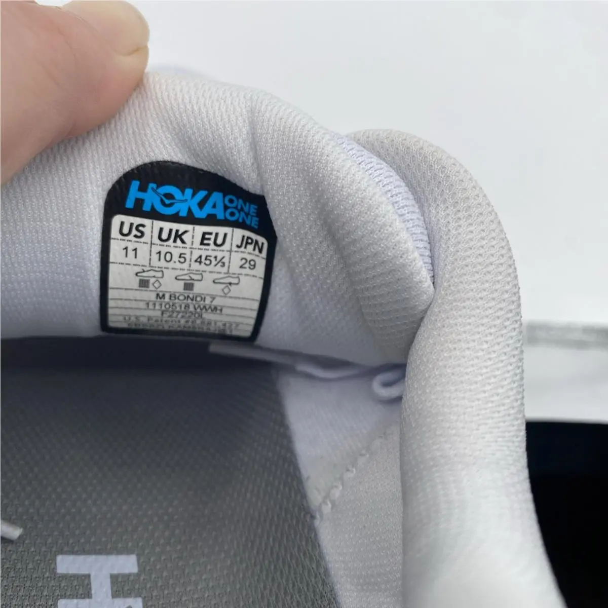 Hoka shoes - Hoka One Bondi - One Bondi - 1110518 - White 6