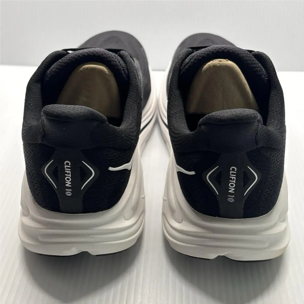 Hoka shoes - Hoka One One Clifton 10 - 1162032-BWHT - Black (UPC: 0197634753256) 8