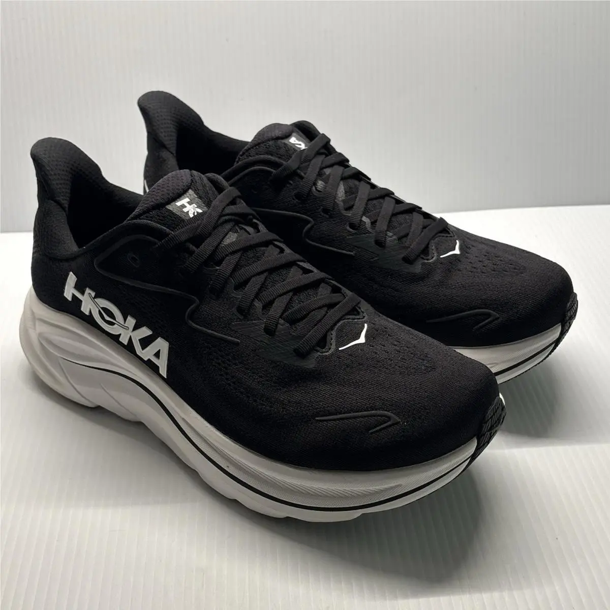 Hoka shoes - Hoka One One Clifton 10 - 1162032-BWHT - Black (UPC: 0197634753256) 1