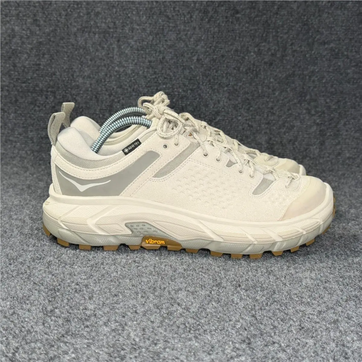 Hoka Tor Ultra Low Gore-tex Hiking Shoes Men`s 10 Shifting Sand Suede Run