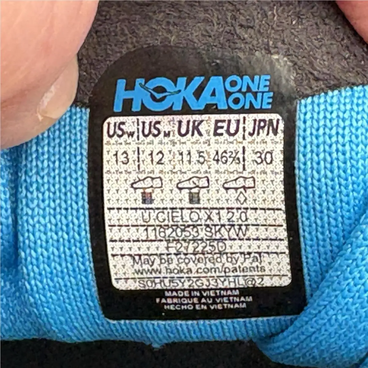 Hoka shoes - Blue 4