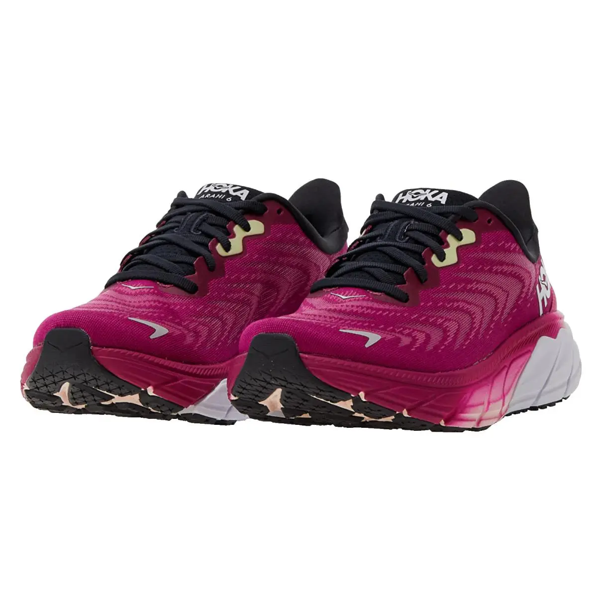 Hoka shoes - Hoka One One Arahi 6 - 1123195 - Festival Fuchsia/ Ibis Rose 1