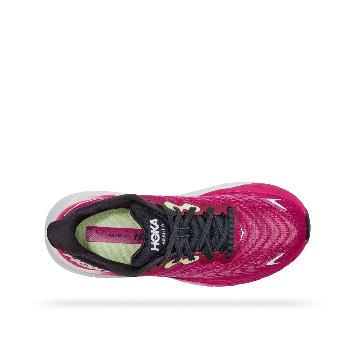 Hoka shoes - Hoka One One Arahi 6 - 1123195 - Festival Fuchsia/ Ibis Rose 6