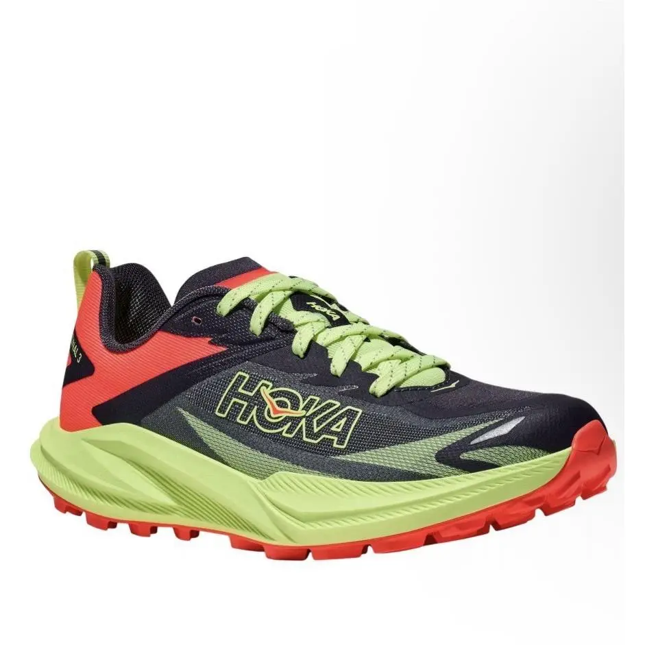Hoka Zinal 3 Men’s Trail Running Shoes Size 11.5 Neon Yellow/orange