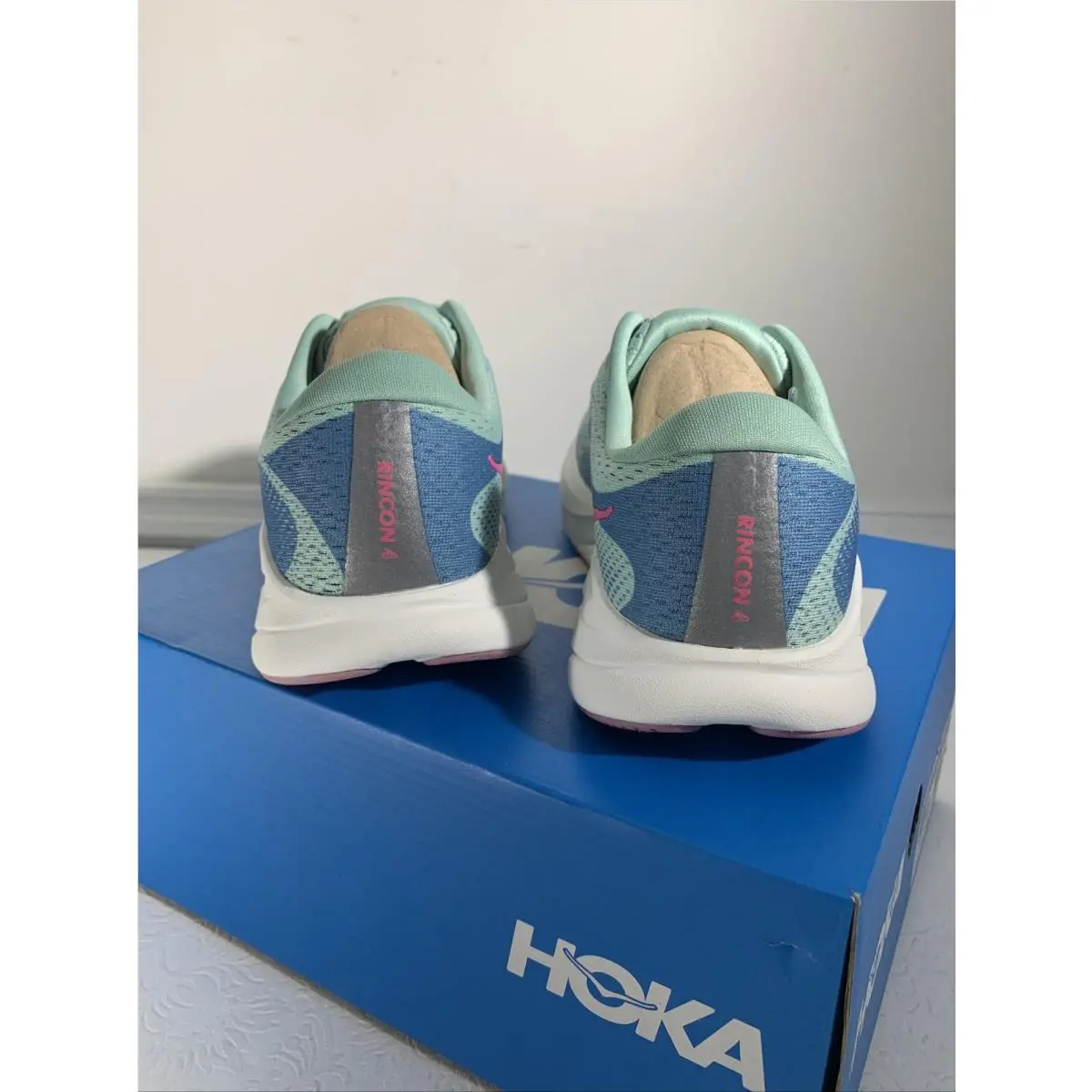 Hoka shoes - Hoka Rincon 4 - Rincon - Pink (UPC: 0198605197437) 10