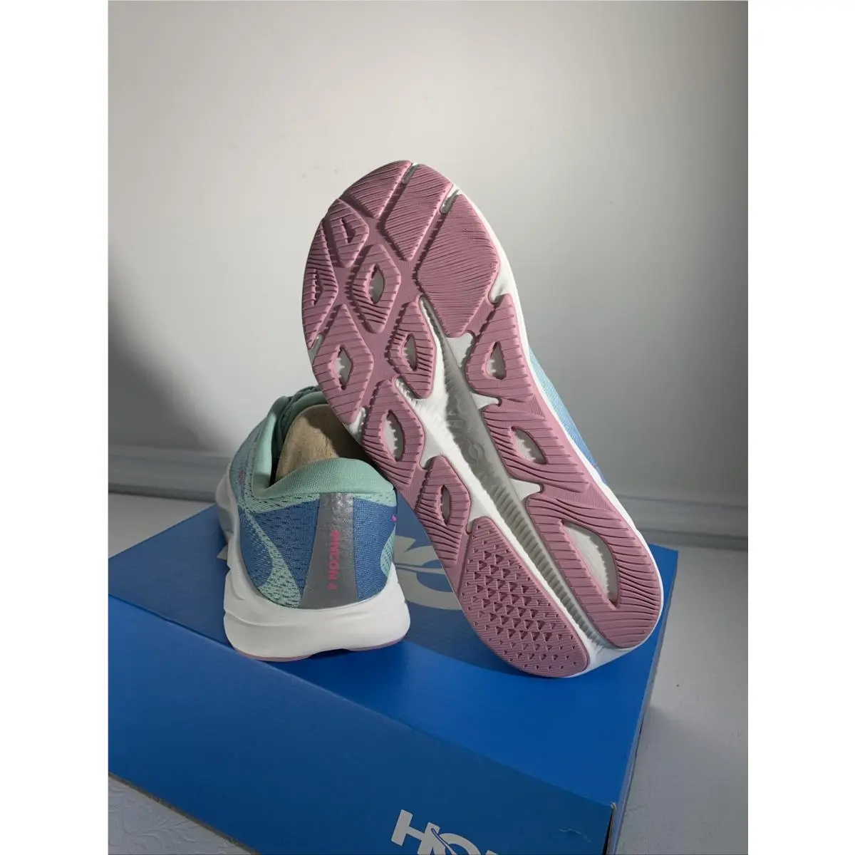 Hoka shoes - Hoka Rincon 4 - Rincon - Pink (UPC: 0198605197437) 12