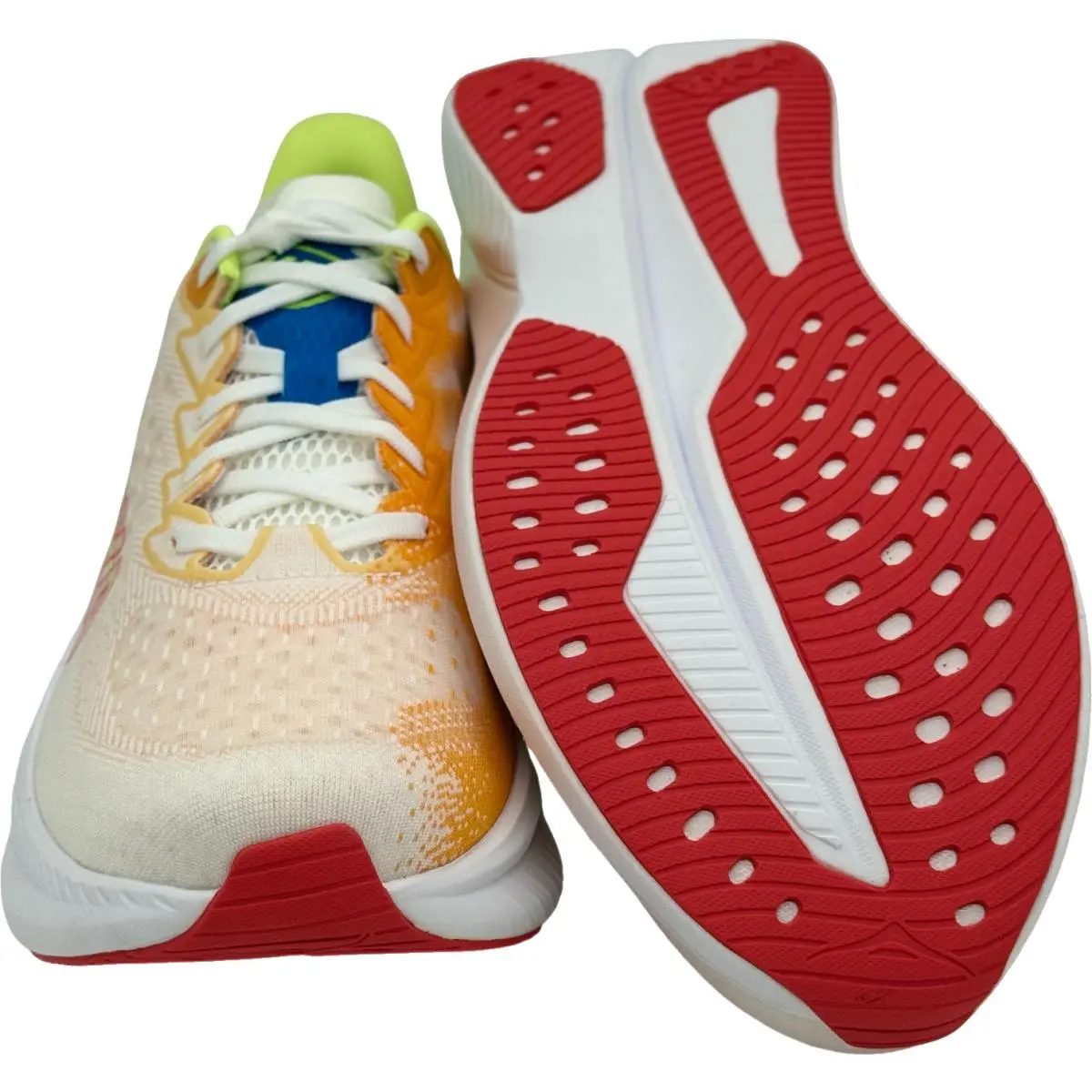 Hoka shoes - Hoka One One Mach 6 - 1147790-WLR - White/Solar Flare (UPC: 197634457420) 2