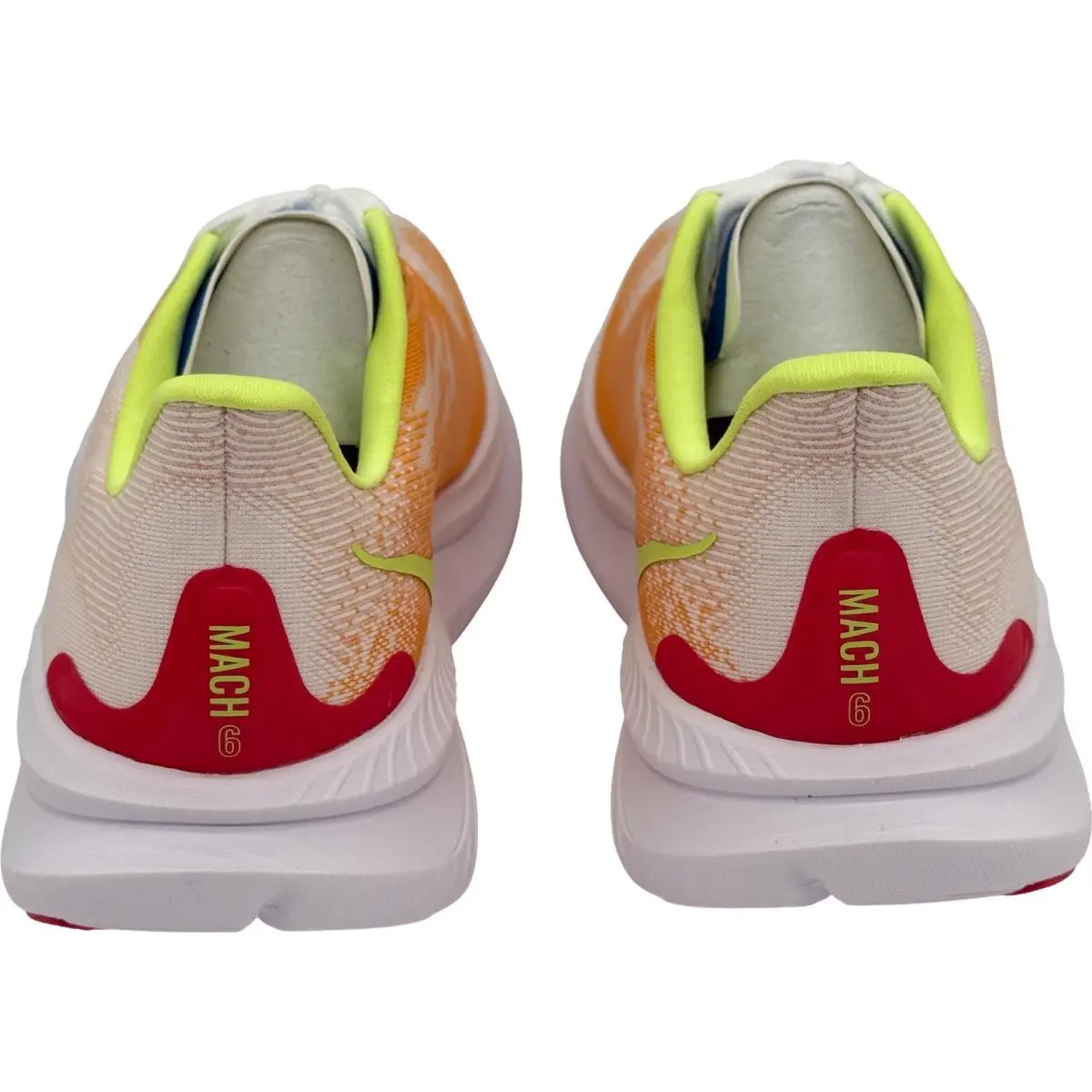 Hoka shoes - Hoka One One Mach 6 - 1147790-WLR - White/Solar Flare (UPC: 197634457420) 3
