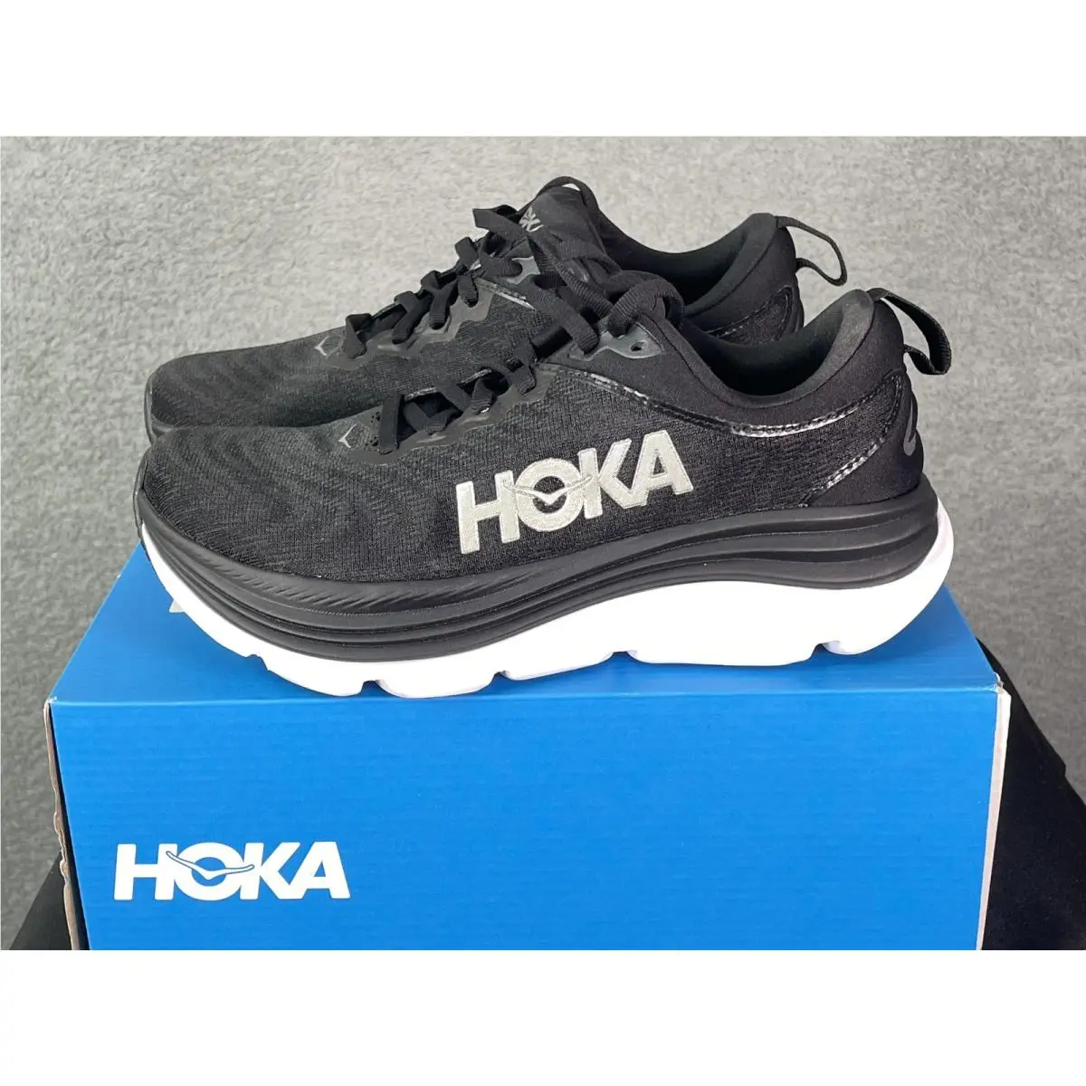 Hoka shoes - Hoka One One Gaviota 5 - 1134235 BWHT - Black 0