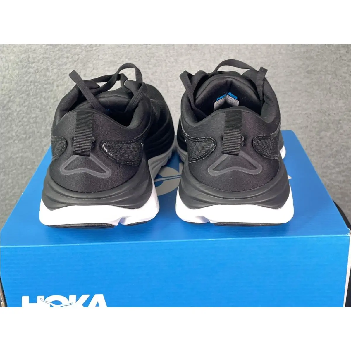 Hoka shoes - Hoka One One Gaviota 5 - 1134235 BWHT - Black 6