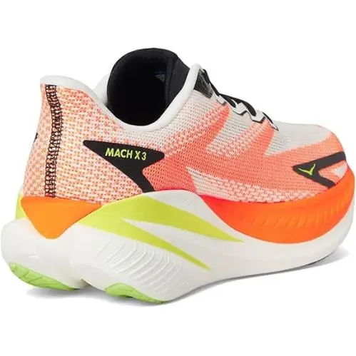 Hoka shoes - White / Neon Tangerine (UPC: 198605192272) 0